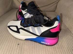 ZX 2K J 'Gradient' - Adidas - FY1942 - cloud white/grey/blue